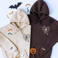 Spider Web Heart Hoodie or Sweatshirt, Custom Embroidered Valentine's Day Gifts for New Couples